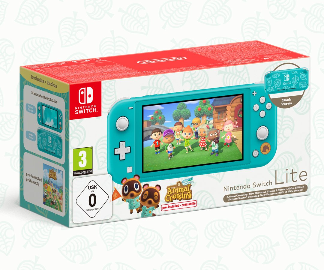 Nintendo Switch: annunciati tre nuovi bundle con Animal Crossing: New Horizons e Switch Sports