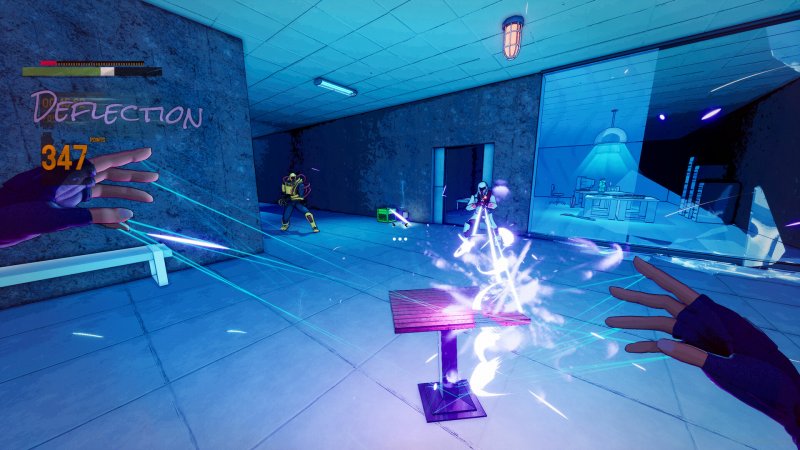 Con gli oggetti potremo parare colpi in Stop Dead e attivare un rallentatore