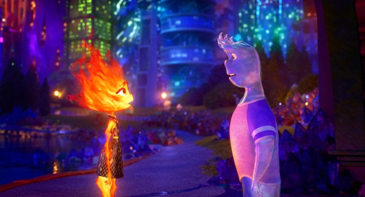 Elemental, anuncia oficialmente la fecha de estreno de la película de Pixar en Disney Plus en Italia