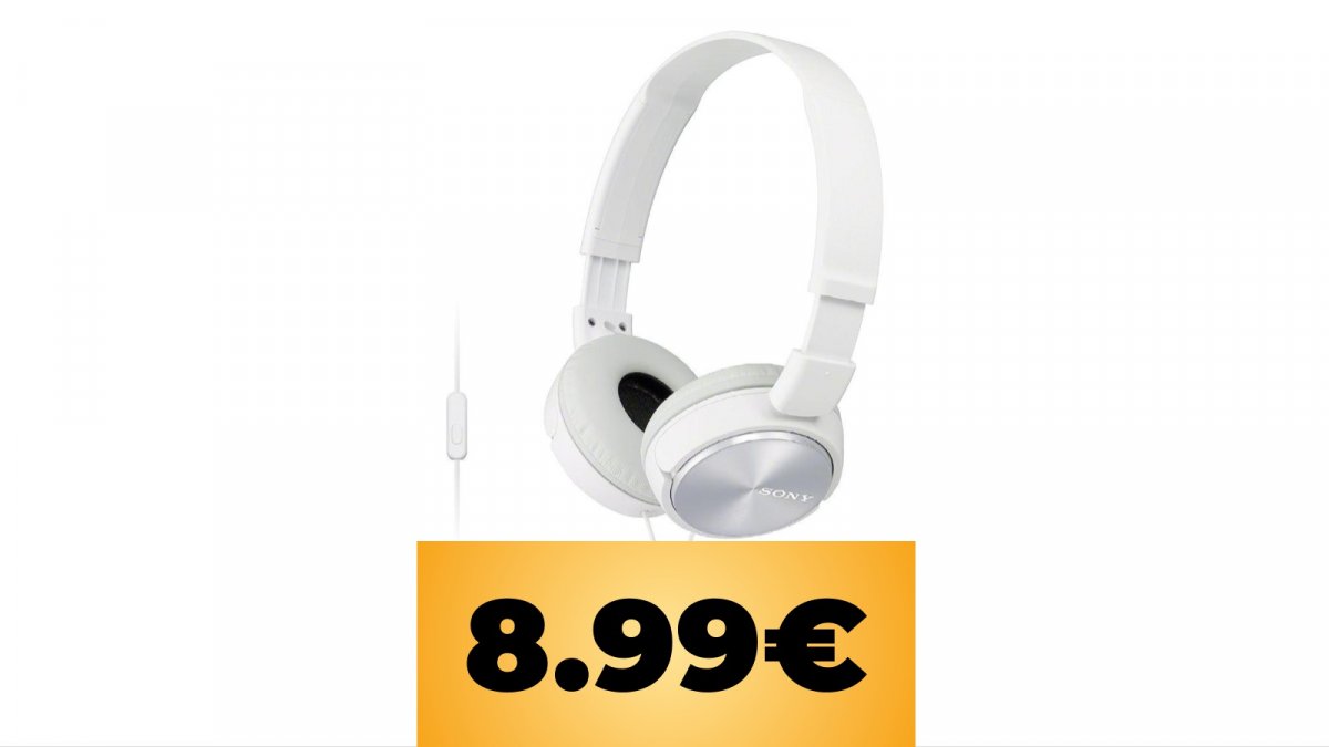 Sony MDR-ZX310AP, the headphones are available again at an all-time low ...