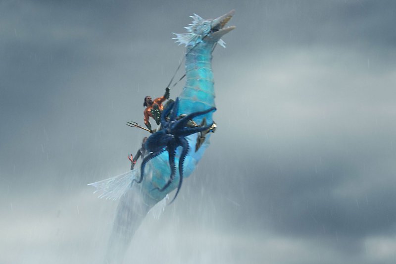 Una scena del teaser di Aquaman and the Lost Kingdom