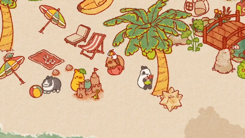 L'isola di Usagi Shima si riempirà mano a mano di oggetti, giochi e arredamenti che creeranno situazioni sempre diverse (e simpaticissime) in cui i coniglietti potranno trovarsi, tra goffaggine e tenerezza