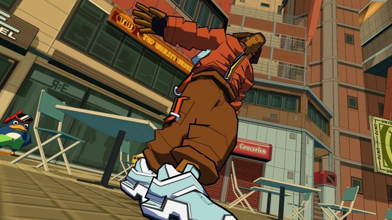 Red, nel suo tentativo di prendere il controllo di New Amsterdam, sarà accompagnato da altri personaggi, figure sufficientemente carismatiche che arricchiscono ulteriormente il tessuto narrativo di Bomb Rush Cyberfunk