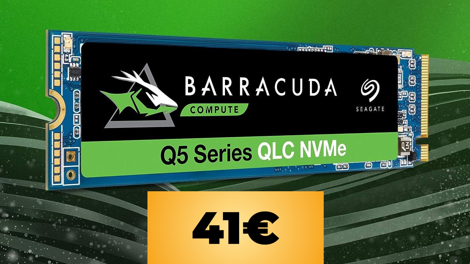 L'SSD Seagate BarraCuda Q5 da 1 TB è ora in sconto tramite Amazon a bassissimo prezzo