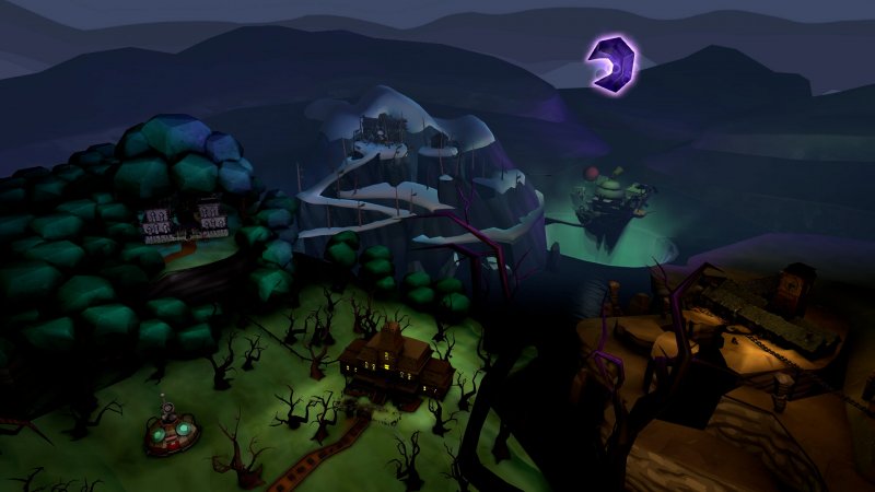 Cupavalle dominata dalla Luna Scura