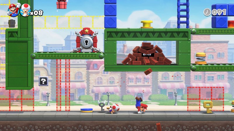 Les niveaux colorés de Mario Vs. Donkey Kong