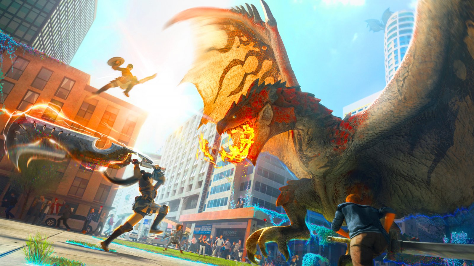 Monster Hunter Now è disponibile da oggi su iOS e Android: parte la caccia nel mondo reale