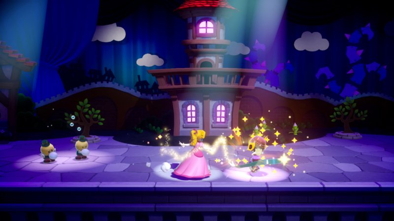 Princess Peach: Showtime!: l'inquadratura del gioco