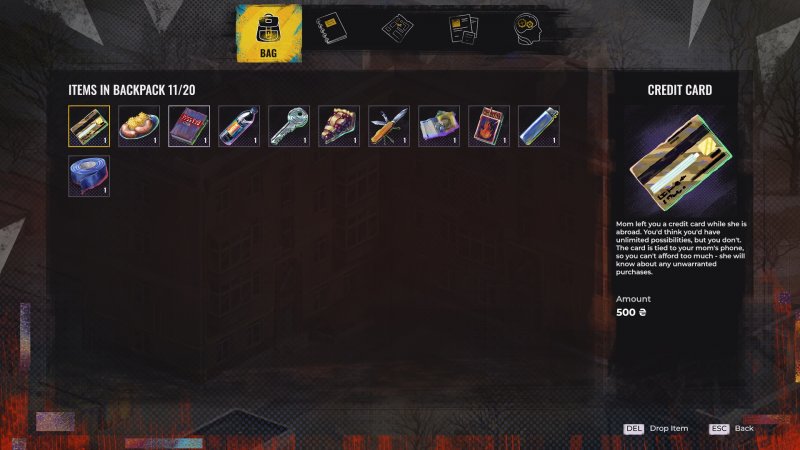 Maksym potrà raccogliere oggetti utili per sopravvivere e completare le missioni associate ai vari personaggi di Hollow Home. Le descrizioni sembrano già ora molto pregnanti