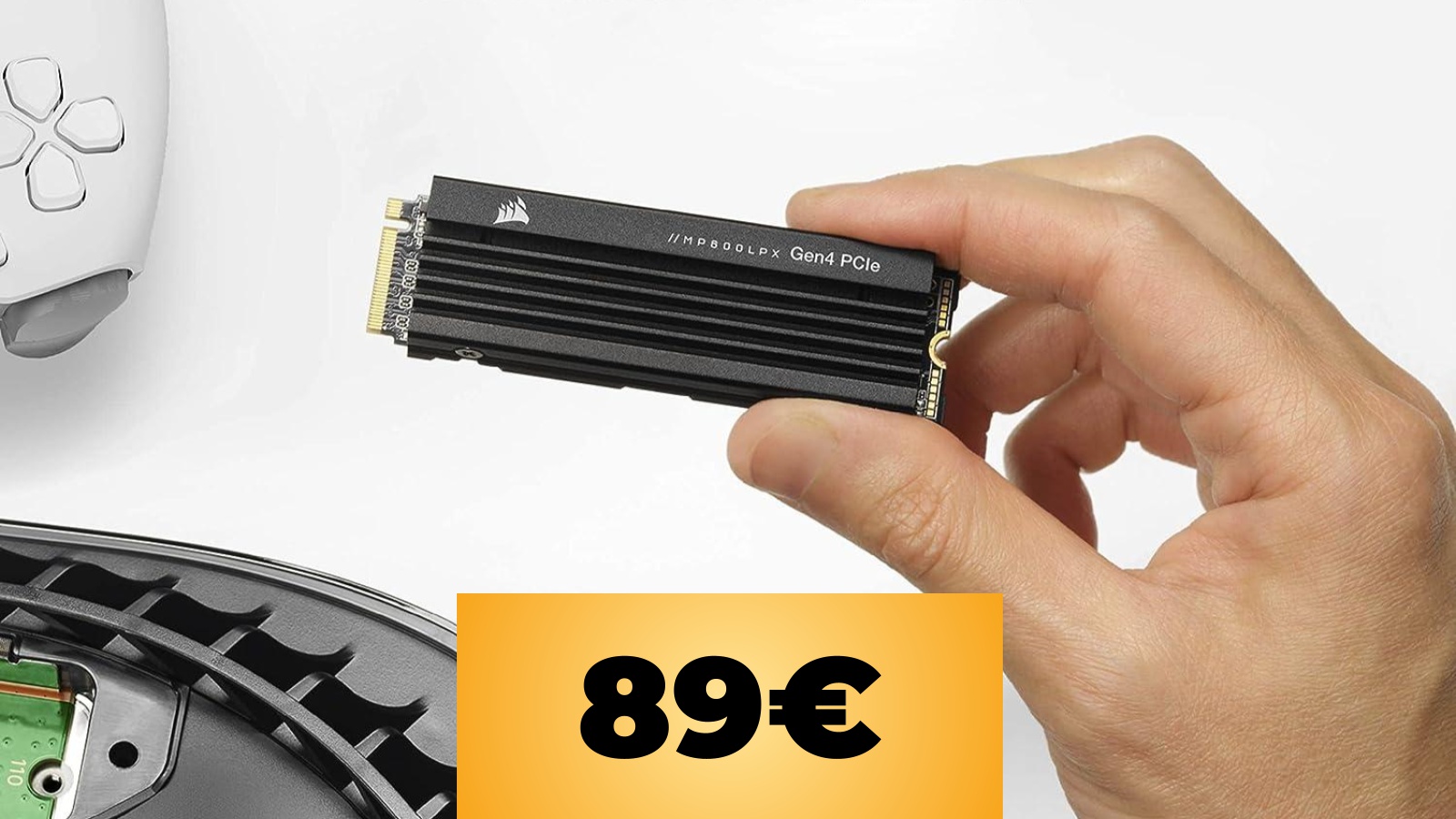 SSD Corsair MP600 PRO 1 TB con dissipatore per PS5 e PC: l'offerta Amazon è la migliore di sempre