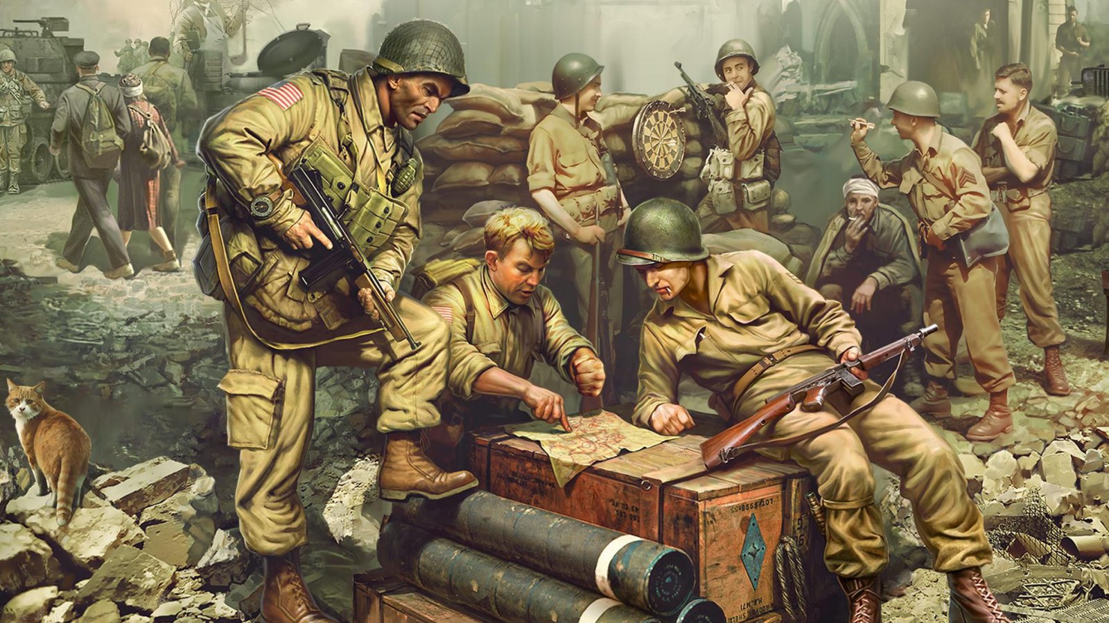 Headquarters: World War II, l’anteprima di uno strategico davvero impressionante