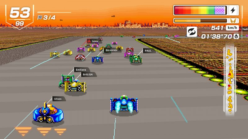 F-Zero 99 riprende il look classico ma introduce diverse cose nuove