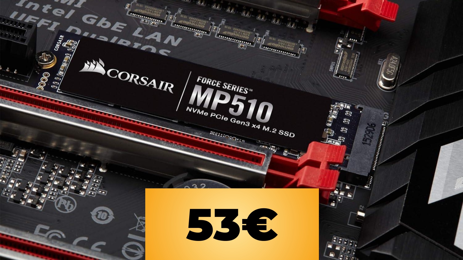 SSD Corsair Force MP510 da 960 GB è in sconto con l'offerta Amazon al prezzo minimo storico