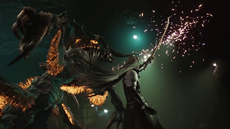 Cloud e Sephiroth lavorano insieme per completare la missione impartita dalla Shinra