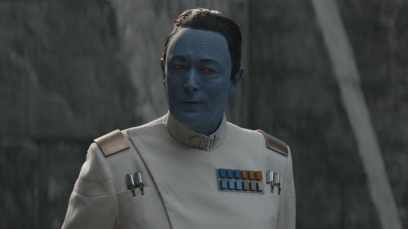 L'attore Lars Mikkelsen interpreta il Grand'ammiraglio Thrawn