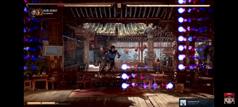 Lo screen del trailer di lancio della versione Switch di Mortal Kombat 1