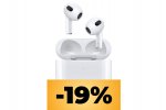 Apple AirPods (terza gen) con custodia di ricarica MagSafe in sconto con l'offerta Amazon - Notizia