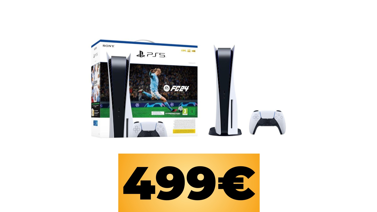 PS5 standard + EA Sports FC 24 in sconto Amazon: ultima occasione per non comprare il modello slim?