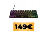 Tastiera da gaming SteelSeries Apex Pro Mini HyperMagnetic al prezzo minimo storico tramite Amazon - Notizia