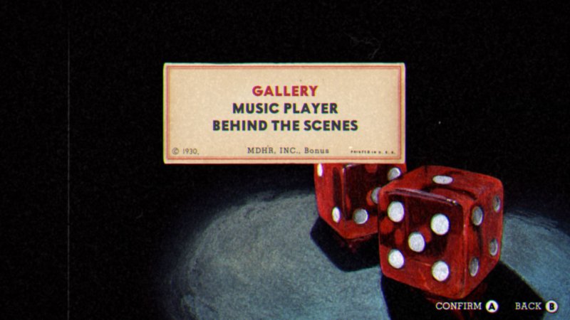 Il nuovo menù dell'Anniversary Update di Cuphead