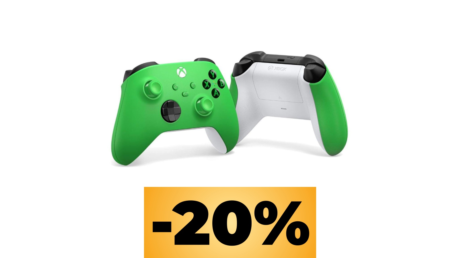 Controller Xbox Verde, Bianco e Nero in sconto tramite Amazon Italia al prezzo minimo storico