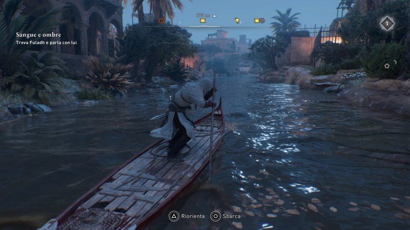 Assassin's Creed Mirage consente di condurre barche