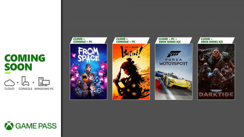 Xbox Game Pass, des jeux à venir dans la première quinzaine d'octobre 2023.