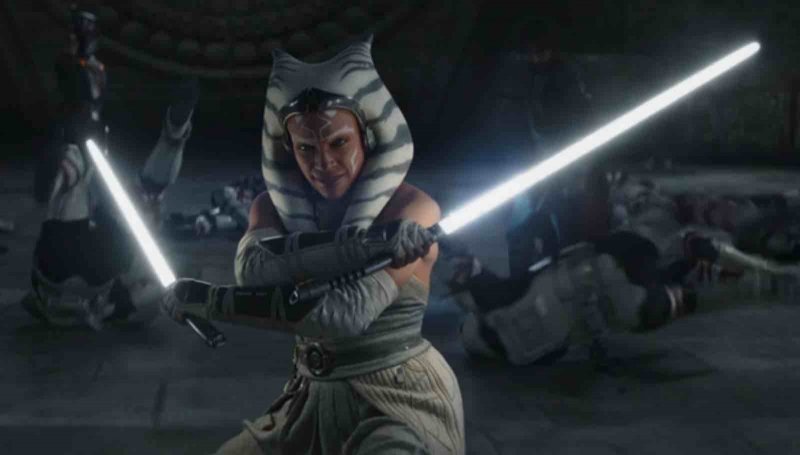 Rosario Dawson interpreta una sempre energica Ahsoka Tano Rosario Dawson interpreta una sempre energica Ahsoka Tano