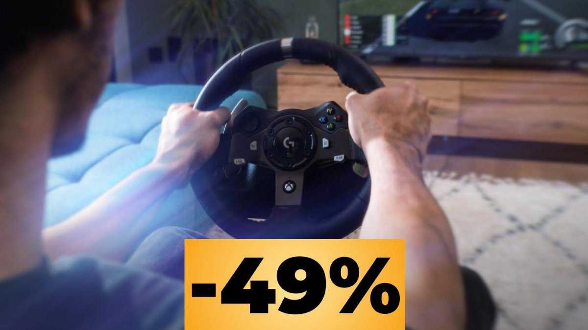 Volante da gaming Logitech G920 al 38% in meno su : CHE SCONTO!