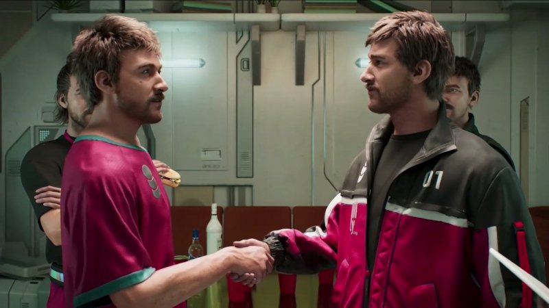 Una delle tante situazioni irreali del gioco