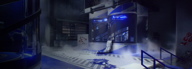 Alcuni scorci della mappa Occultamento di Battlefield 2042 sono di forte impatto