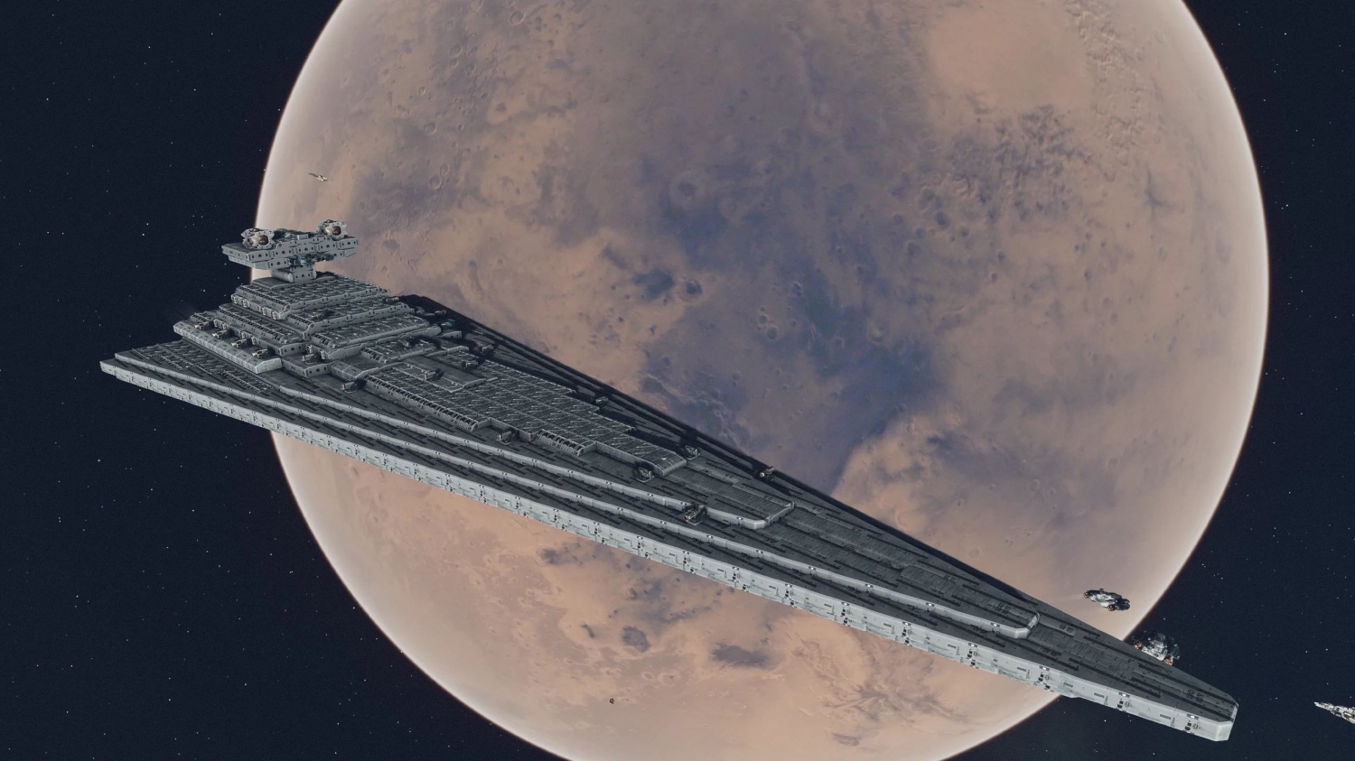Starfield: qualcuno ha costruito una gigantesca Star Destroyer di Star Wars