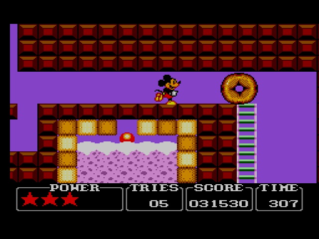 Il livello dei dolci in Castle of Illusion è esclusivo per 8-bit Il livello dei dolci in Castle of Illusion è esclusivo per 8-bit