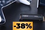 SSD Crucial P5 Plus da 2TB per PC/PS5 con dissipatore in sconto su Amazon per le offerte Prime - Notizia