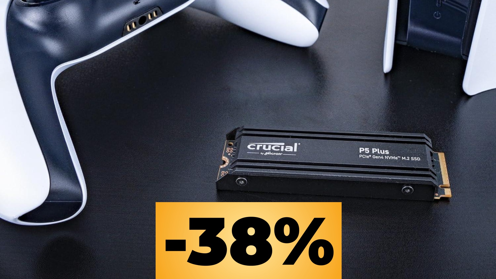 SSD Crucial P5 Plus da 2TB per PC/PS5 con dissipatore in sconto su Amazon per le offerte Prime