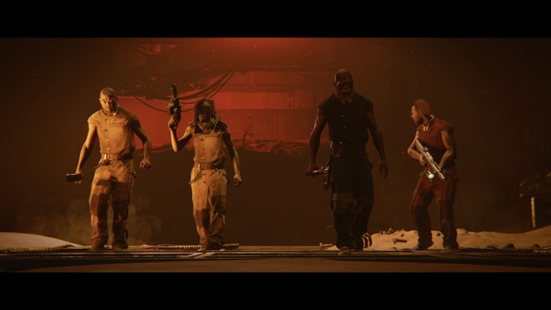 Warhammer 40.000: Darktide, i quattro protagonisti si accingono a partire