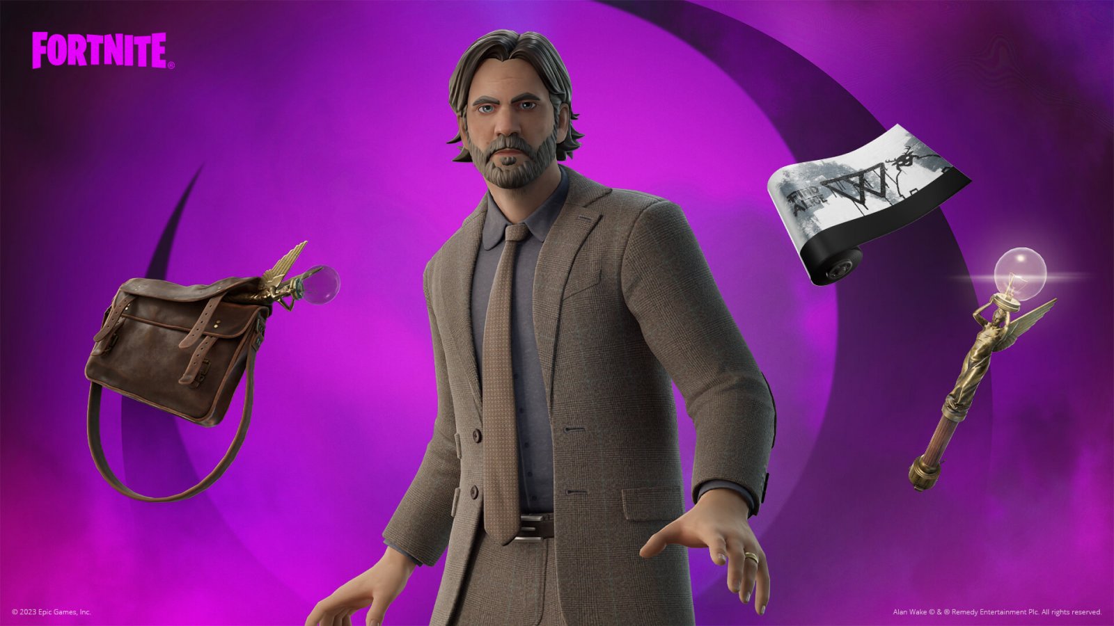 Fortnite: L'Incubo e i costumi di Alan Wake e Jack Skeletron tra le novità della patch 26.30