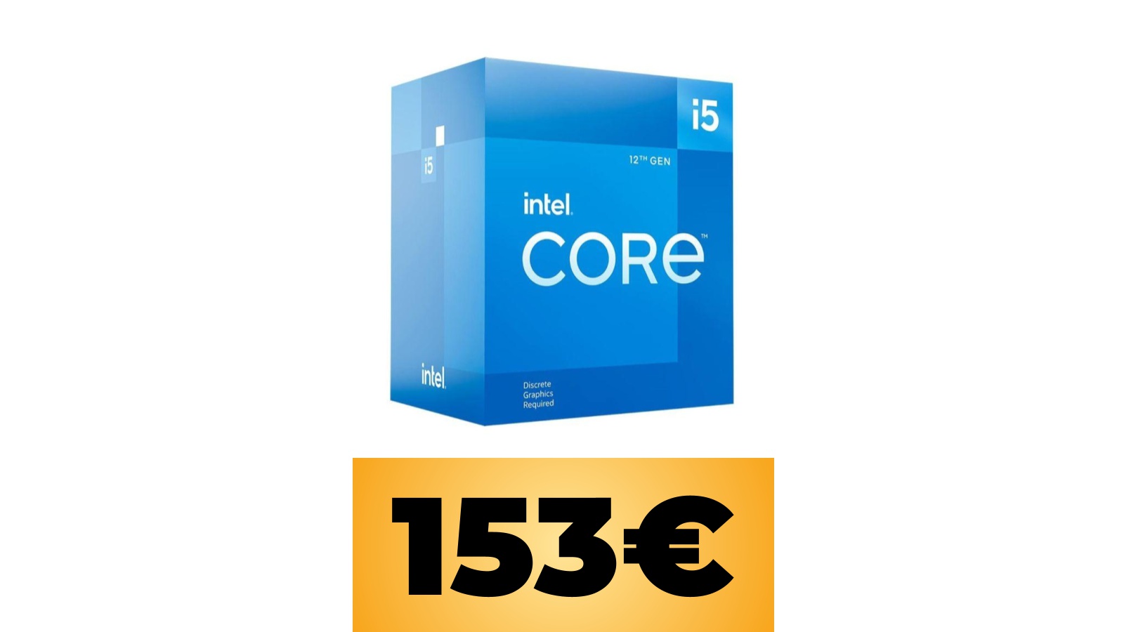 Intel Core i5-12400F, la CPU è in sconto al prezzo minimo storico con le offerte Amazon Prime