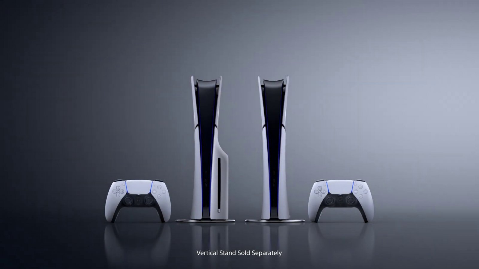 PS5: il nuovo modello richiede l'acquisto di un piedistallo a parte per tenerla in verticale