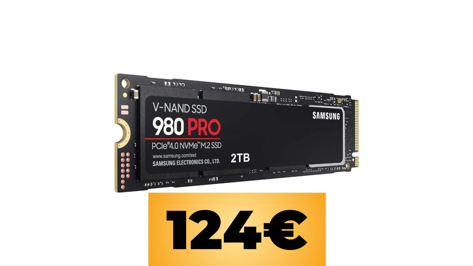 SSD Samsung 980 PRO da 2 TB per PS5 e PC al prezzo minimo storico su Amazon per le offerte Prime