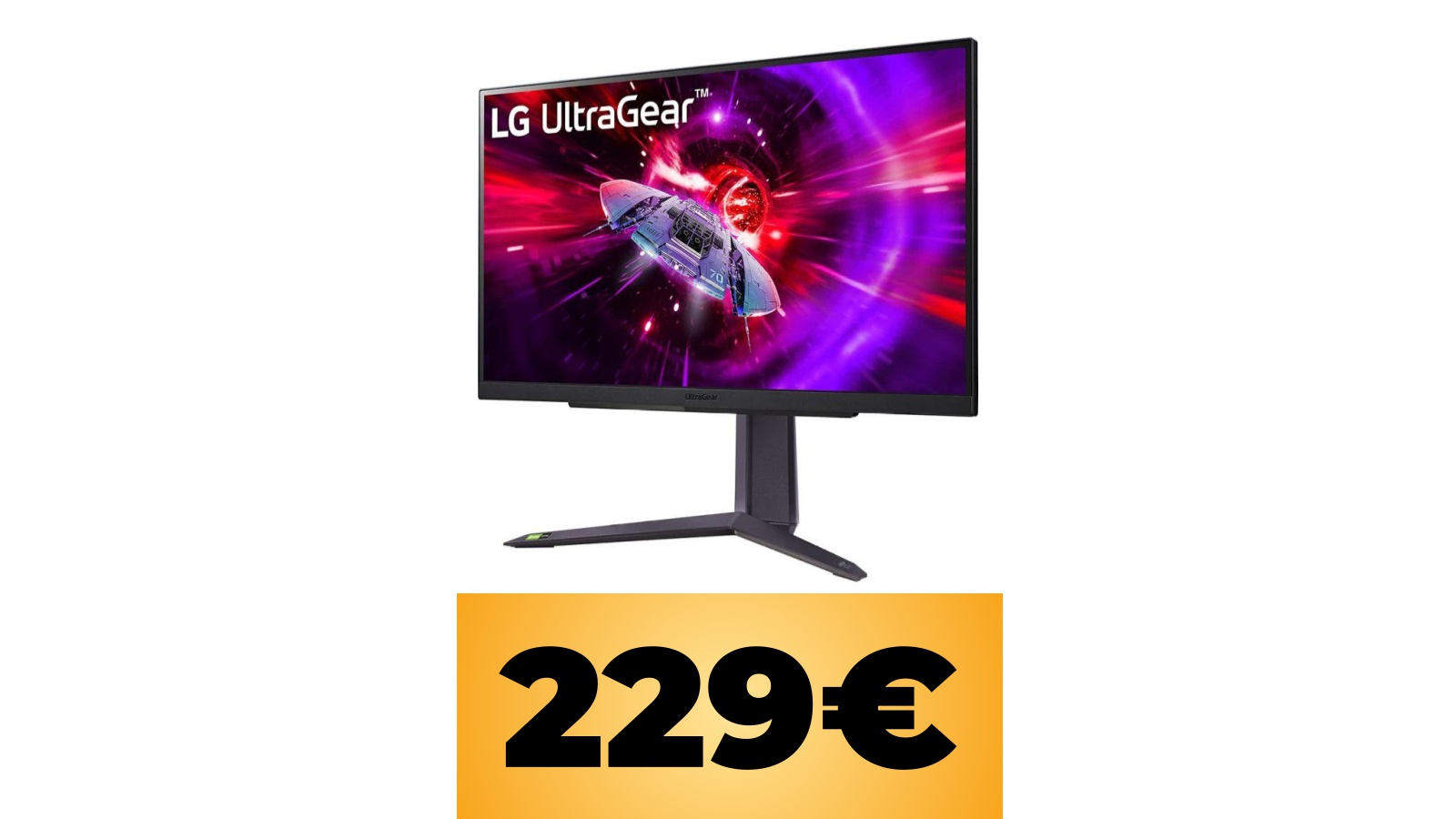 LG UltraGear Gaming Monitor 27 pollici a 1440p/165 Hz al prezzo minimo storico con le Offerte Prime