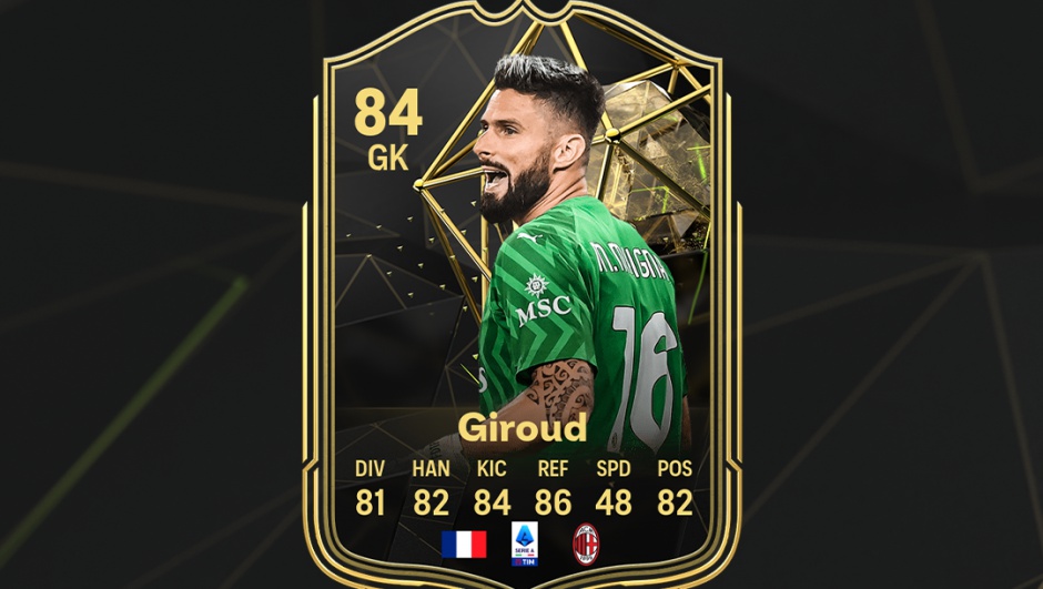 EA Sports FC 24 Giroud entra nella Squadra della Settimana, ma come portiere Multiplayer.it