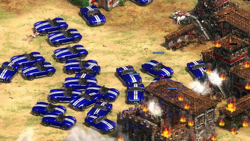 Sei in difficoltà su Age of Empires II? Nessun problema, l'esercito di Cobra Car è qui apposta