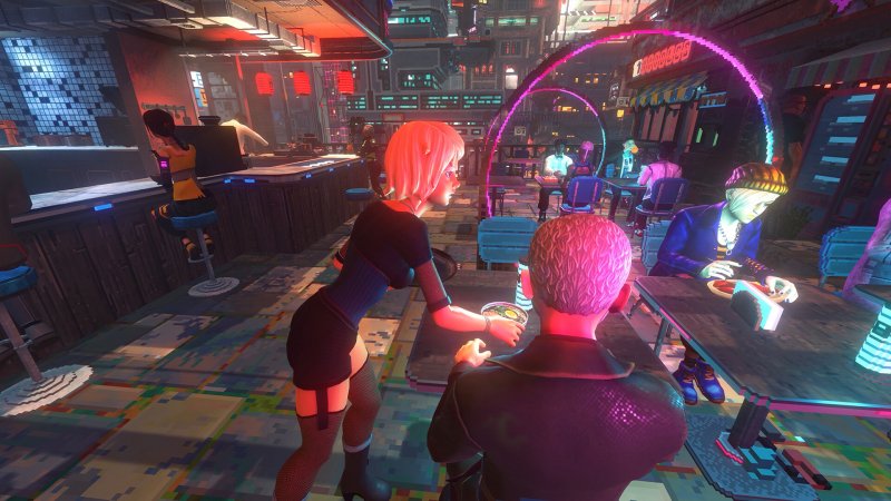 Simulatore di baretto cyberpunk ci piace moltissimo come descrizione per Nivalis