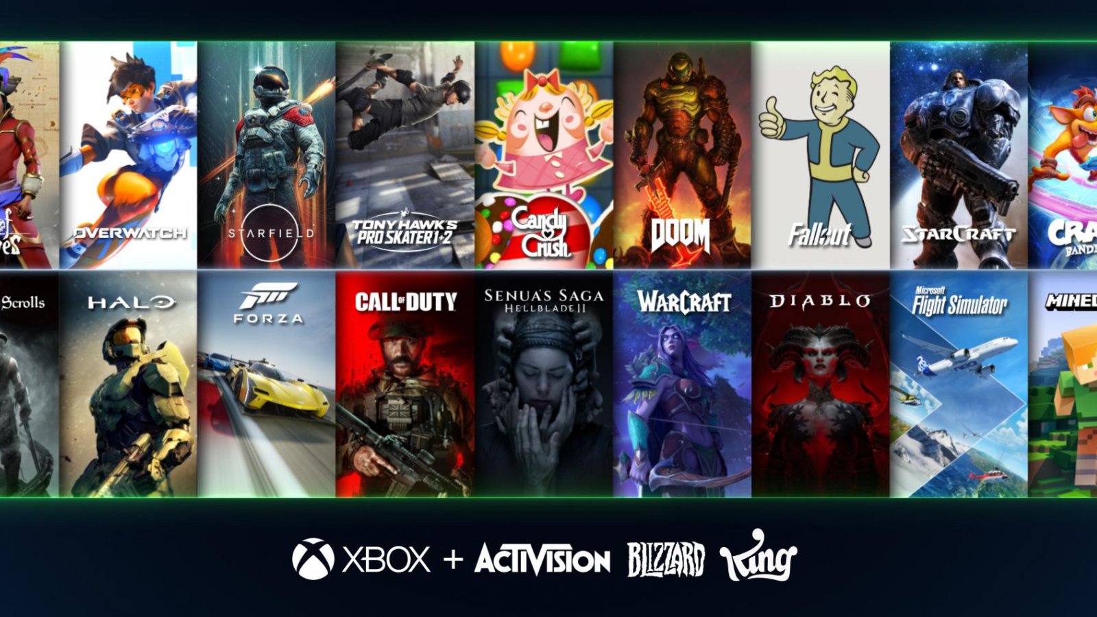 Activision Blizzard è ora parte di Xbox: Microsoft annuncia l'acquisizione dell'editore