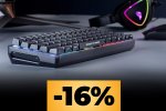 La tastiera ASUS ROG Falchion 65% è ora in sconto tramite Amazon Italia: ecco il prezzo - Notizia