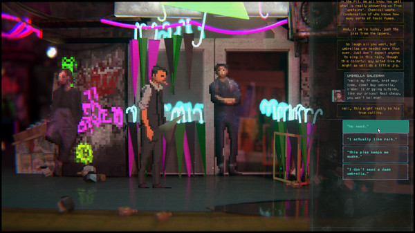 La demo di Let Bions Be Bygones è piuttosto breve, ma sembra chiaro che le nostre scelte nei panni di John Cooper potranno avere conseguenze anche molto drammatiche