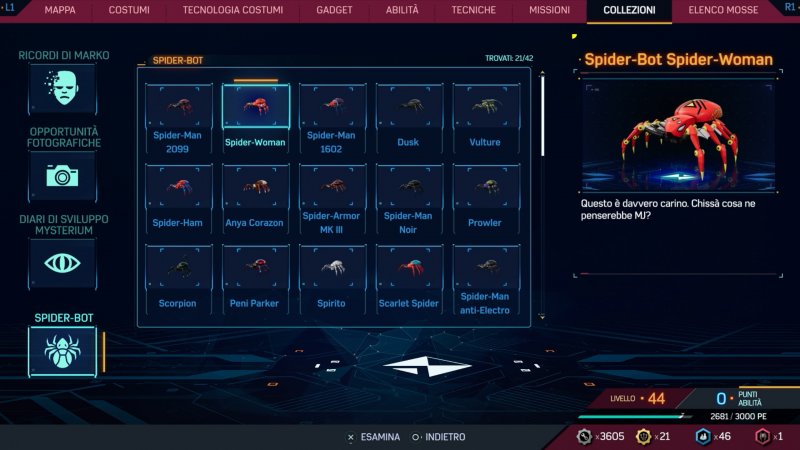 La missione secondaria degli Spider-Bot è un omaggio al film Across the Spider-Verse