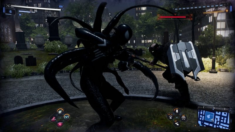 Il costume del simbionte fornisce a Peter Parker poteri aggiuntivi Il costume del simbionte fornisce a Peter Parker poteri aggiuntivi