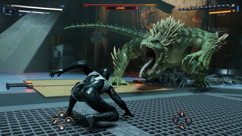 Lizard è uno dei boss che dovrete sconfiggere Lizard è uno dei boss che dovrete sconfiggere